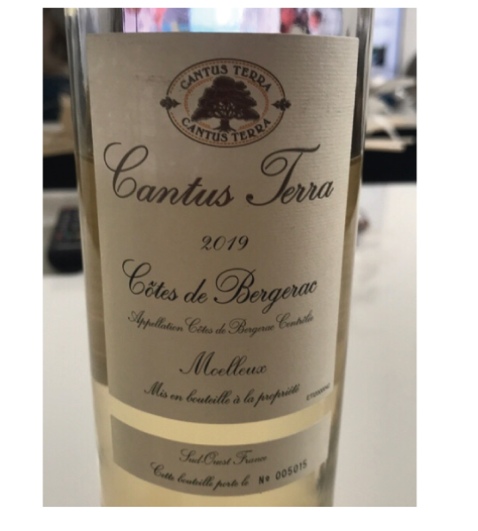 CANTUS TERRA COTES DE BERGERAC MOEL. 2021 75 CL