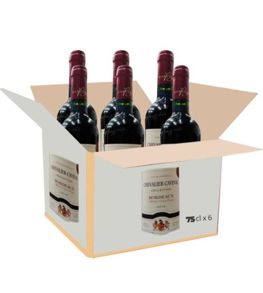 CARTON CHEVALIER CAVINAL BORDEAUX