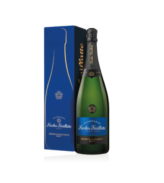 NICOLAS FEUILLATTE EXP RES EXCLU BRUT ETUI BLEU 1BTLE*75CL