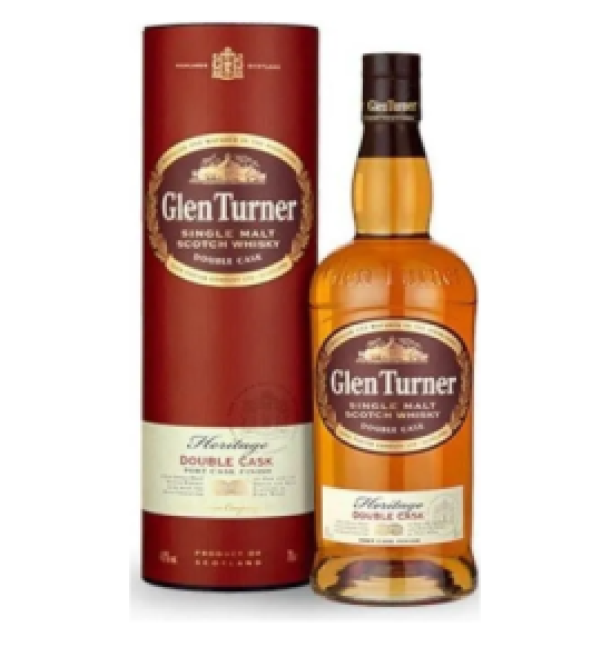 GLEN TURNER HERITAGE SINGLE MALT +ETUI 70CL
