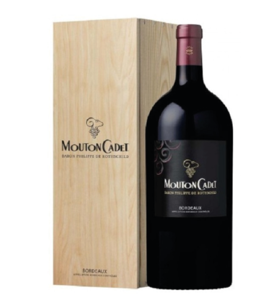 MOUTON CADET ROUGE BORDEAUX 2021 3L CAISSE