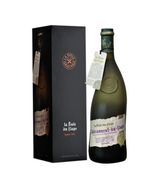 CHÂTEAU LYNCH NEUF DU PAPE LA FIOLE DU PAPE ROUGE ETUI