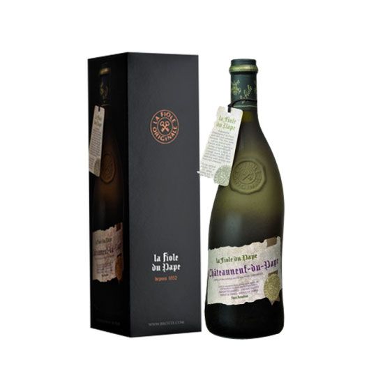 CHÂTEAU LYNCH NEUF DU PAPE LA FIOLE DU PAPE ROUGE ETUI