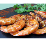 PORTION DE GAMBAS GRILLES