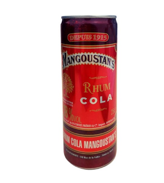 RHUM MANGOUSTAN COLA 25CL