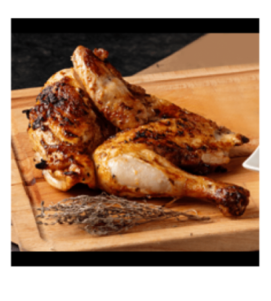 1/4 DE POULET BRAISE