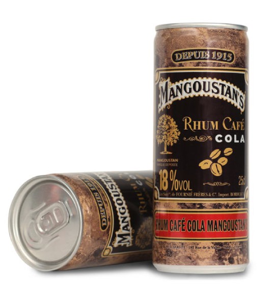 RHUM MANGOUSTAN CAFE 25CL
