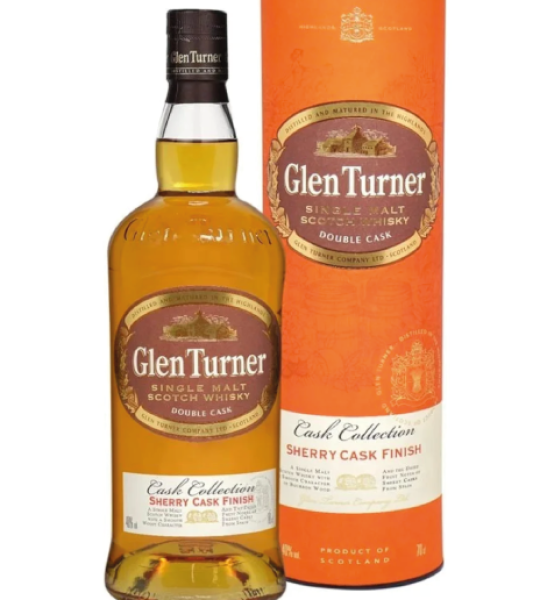 GLEN TURNER SHERRY CASK SCOTCH 70CL